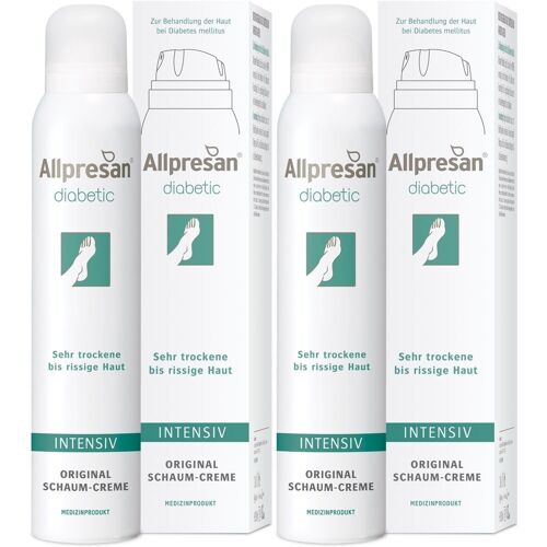 Allpresan diabetic Fuß Intensiv Schaum 2x 2x200 ml
