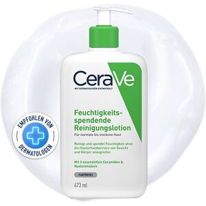 CeraVe Feuchtigkeitsspendende Reinigungsmilch - Emulsion (473ml) CeraVe Feuchtigkeitsspendende Reinigungsmilch - Emulsion (473ml)