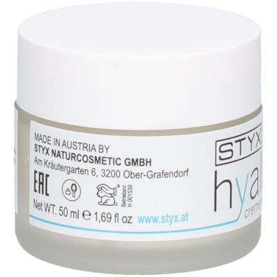 STYX Hyaluron+ CR Cosm Org. 50 ml Creme STYX Hyaluron+ CR Cosm Org. 50 ml Creme