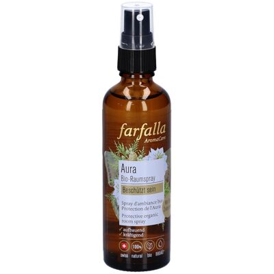 Farfalla Bio-Raumspray beschützt sein Aura 75 ml Spray Farfalla Bio-Raumspray beschützt sein Aura 75 ml Spray