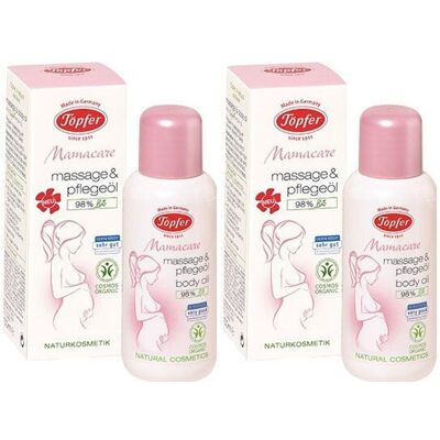 Töpfer Toepfer Massage+Pflegeoel x2 2x100 ml Massageöl Töpfer Toepfer Massage+Pflegeoel x2 2x100 ml Massageöl