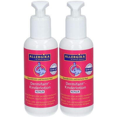 ALLERGIKA 2x Dermifant Kinderlotion Repair 2x200 ml Lotion ALLERGIKA 2x Dermifant Kinderlotion Repair 2x200 ml Lotion
