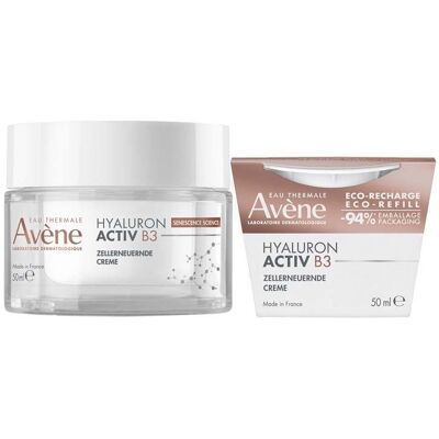 Avene Avène Hyaluron Activ B3 Zellerneuernde Creme + Crem 2x50 ml Avene Avène Hyaluron Activ B3 Zellerneuernde Creme + Crem 2x50 ml