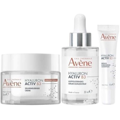 Avene Avène Hyaluron Activ B3 Aufpolsterndes Serum-Konzentrat + dreifach 1 St Kombipackung Avene Avène Hyaluron Activ B3 Aufpolsterndes Serum-Konzentrat + dreifach 1 St Kombipackung