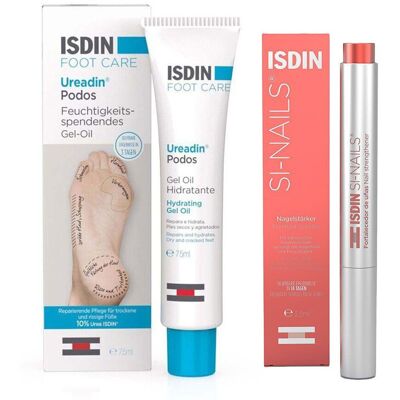 Isdin® Si-Nails Nagelhärter + Isdin Ureadin® Podos Gel-Oil Fußcreme Set 2,5+75 ml Isdin® Si-Nails Nagelhärter + Isdin Ureadin® Podos Gel-Oil Fußcreme Set 2,5+75 ml