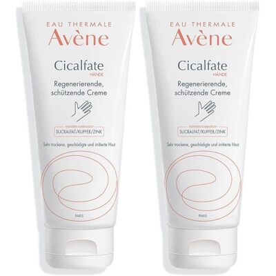 Avene Avène Cicalfate Hände medizinische Handpflege x2 2x100 ml Creme Avene Avène Cicalfate Hände medizinische Handpflege x2 2x100 ml Creme