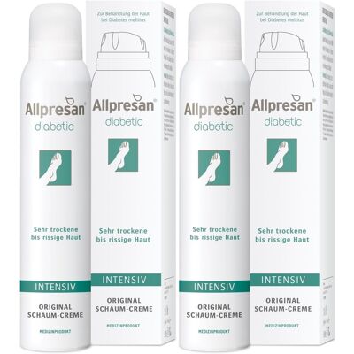Allpresan diabetic Fuß Intensiv Schaum 2x 2x200 ml Allpresan diabetic Fuß Intensiv Schaum 2x 2x200 ml