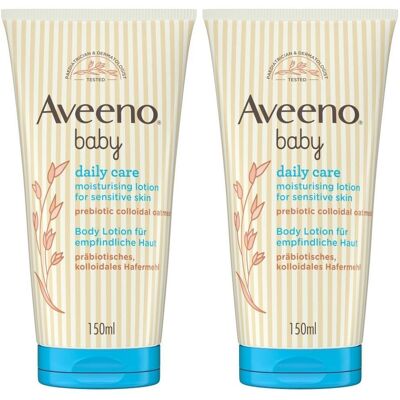 Aveeno baby daily care Bodylotion 2x 2x150 ml Lotion Aveeno baby daily care Bodylotion 2x 2x150 ml Lotion