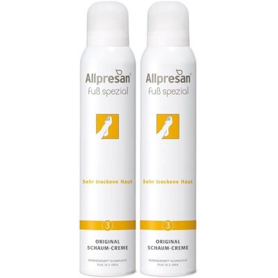 Allpresan Fuß spezial Nr.3 sehr trock.Haut Schaum 2x 2x200 ml Allpresan Fuß spezial Nr.3 sehr trock.Haut Schaum 2x 2x200 ml