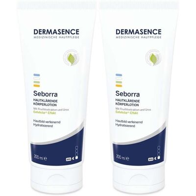 Dermasence Seborra Hautklärende Körperlotion 2x 2x200 ml Lotion Dermasence Seborra Hautklärende Körperlotion 2x 2x200 ml Lotion