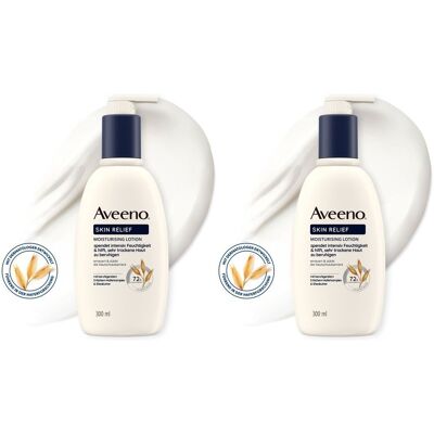 Aveeno Skin Relief Bodylotion 2x 2x300 ml Creme Aveeno Skin Relief Bodylotion 2x 2x300 ml Creme