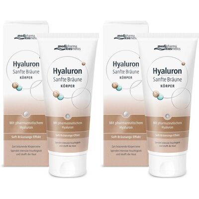 medipharma cosmetics Hyaluron Sanfte Bräune Körperpflege Creme 2x 2x200 ml medipharma cosmetics Hyaluron Sanfte Bräune Körperpflege Creme 2x 2x200 ml
