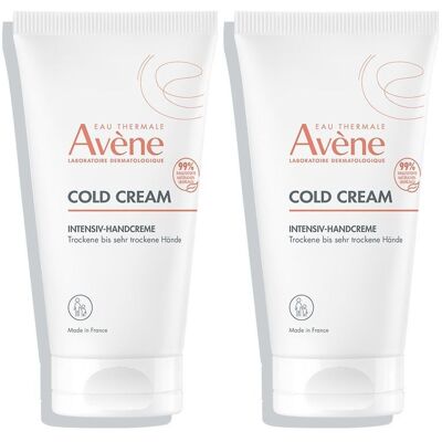 Avene Cold Cream INT Hand x2 2x50 ml Creme Avene Cold Cream INT Hand x2 2x50 ml Creme
