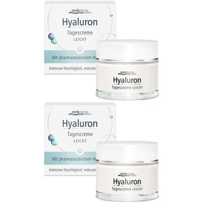 medipharma cosmetics Hyaluron Tagescreme Leicht x2 2x50 ml Creme medipharma cosmetics Hyaluron Tagescreme Leicht x2 2x50 ml Creme