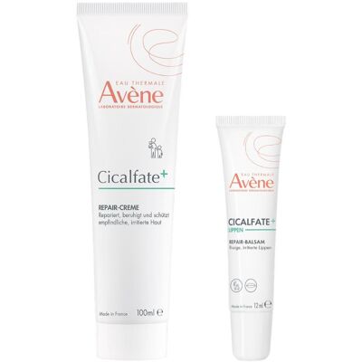 Avene Avène Cicalfate+ Repair-Creme + Lippen Repair-Balsam Set 1 St Avene Avène Cicalfate+ Repair-Creme + Lippen Repair-Balsam Set 1 St