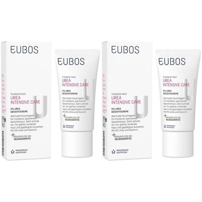 Eubos Trockene Haut Urea 5% Gesichtscreme 2x 2x50 ml Creme Eubos Trockene Haut Urea 5% Gesichtscreme 2x 2x50 ml Creme