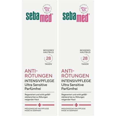 Sebamed Anti-Rötungen Intensivpflege Creme 2x 2x50 ml Sebamed Anti-Rötungen Intensivpflege Creme 2x 2x50 ml