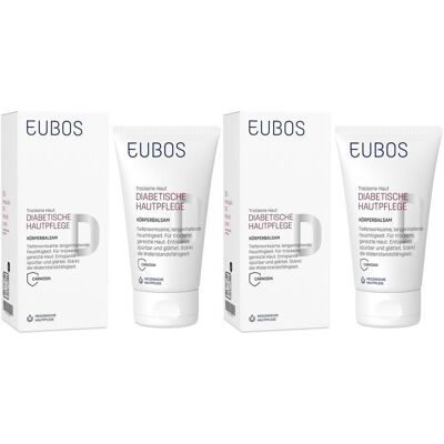 Eubos Diabetische Haut Pflege Körper Lotion 2x 2x150 ml Eubos Diabetische Haut Pflege Körper Lotion 2x 2x150 ml
