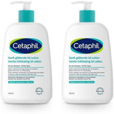 Cetaphil sanft glättende SA Lotion 2x 2x236 ml Cetaphil sanft glättende SA Lotion 2x 2x236 ml
