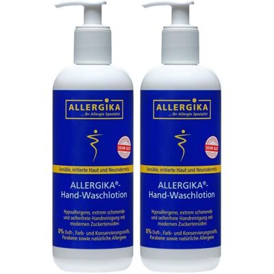 Allergika Hand Waschlotion 2x 2x500 ml Gel Allergika Hand Waschlotion 2x 2x500 ml Gel