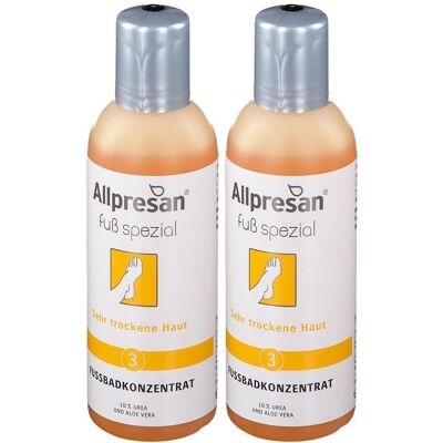 Allpresan Fuß spezial Nr.3 Fußbad s.trock.Haut 2x 2x150 ml Allpresan Fuß spezial Nr.3 Fußbad s.trock.Haut 2x 2x150 ml
