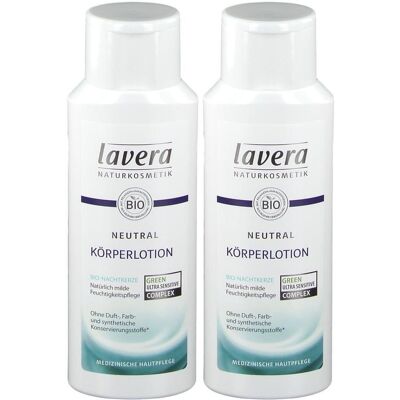 Lavera Neutral Körperlotion 2x 2x200 ml Lotion Lavera Neutral Körperlotion 2x 2x200 ml Lotion
