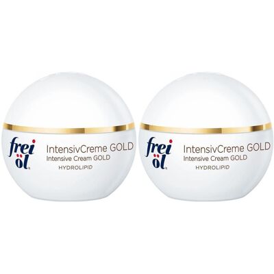 Frei ÖL Hydrolipid IntensivCreme gold 2x 2x50 ml Creme Frei ÖL Hydrolipid IntensivCreme gold 2x 2x50 ml Creme