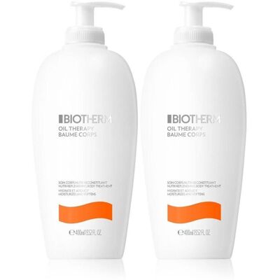 Biotherm Oil Therapy Baume Corps Bodylotion 2x 2x400 ml Lotion Biotherm Oil Therapy Baume Corps Bodylotion 2x 2x400 ml Lotion