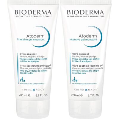 Bioderma Atoderm Intensive Gel Moussant Reinig.Gel 2x 2x200 ml Bioderma Atoderm Intensive Gel Moussant Reinig.Gel 2x 2x200 ml