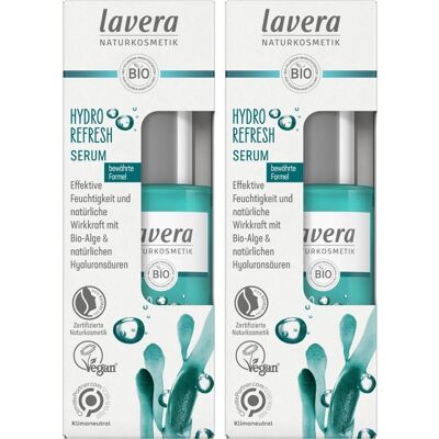 Lavera Hydro Refresh Serum 2x 2x30 ml Tagescreme Lavera Hydro Refresh Serum 2x 2x30 ml Tagescreme