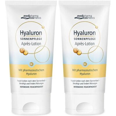 medipharma cosmetics Hyaluron Sonnenpflege Apres Creme Sun Körper 2x 2x150 ml medipharma cosmetics Hyaluron Sonnenpflege Apres Creme Sun Körper 2x 2x150 ml