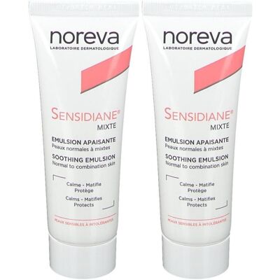 Noreva Sensidiane Creme empfindliche Mischhaut 2x 2x40 ml Noreva Sensidiane Creme empfindliche Mischhaut 2x 2x40 ml