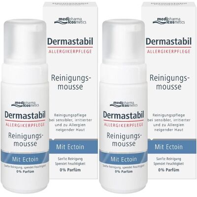 medipharma cosmetics Dermastabil Reinigungsmousse 2x 2x150 ml Schaum medipharma cosmetics Dermastabil Reinigungsmousse 2x 2x150 ml Schaum