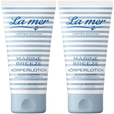 LA MER Marine Breeze Körperlotion m.Parfum 2x 2x150 ml Lotion LA MER Marine Breeze Körperlotion m.Parfum 2x 2x150 ml Lotion