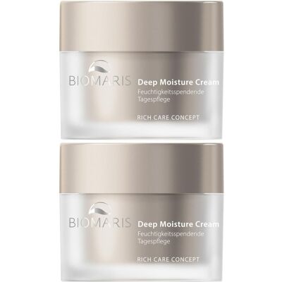 Biomaris Deep moisture Cream 2x 2x50 ml Creme Biomaris Deep moisture Cream 2x 2x50 ml Creme