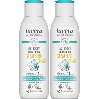 Lavera basis sensitiv Bodylotion straffend dt 2x 2x250 ml Lotion Lavera basis sensitiv Bodylotion straffend dt 2x 2x250 ml Lotion