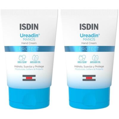 Isdin Ureadin Handcreme Manos Protect 2x 2x50 ml Creme Isdin Ureadin Handcreme Manos Protect 2x 2x50 ml Creme