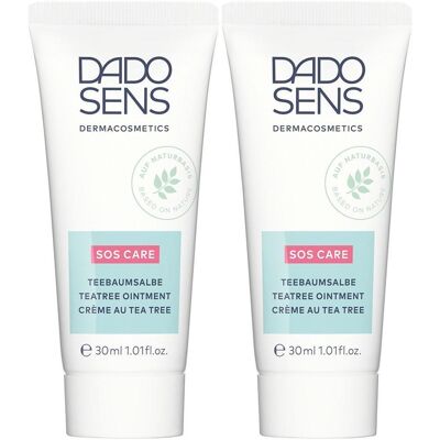 DADO SENS Dado SOS Care Teebaumsalbe 2x 2x30 ml Salbe DADO SENS Dado SOS Care Teebaumsalbe 2x 2x30 ml Salbe