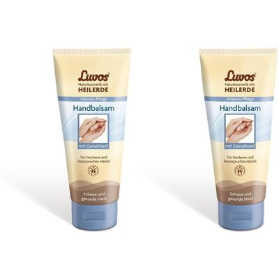 Luvos Naturkosmetik Handbalsam Intensivpflege 2x 2x50 ml Balsam Luvos Naturkosmetik Handbalsam Intensivpflege 2x 2x50 ml Balsam