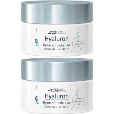 medipharma cosmetics Hyaluron Hydro Körperbalsam 2x 2x250 ml Creme medipharma cosmetics Hyaluron Hydro Körperbalsam 2x 2x250 ml Creme