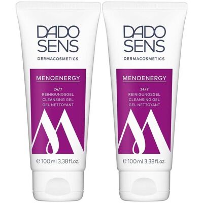 Dado Sens Menoenergy 24/7 Cleanser 2x 2x100 ml Gel Dado Sens Menoenergy 24/7 Cleanser 2x 2x100 ml Gel