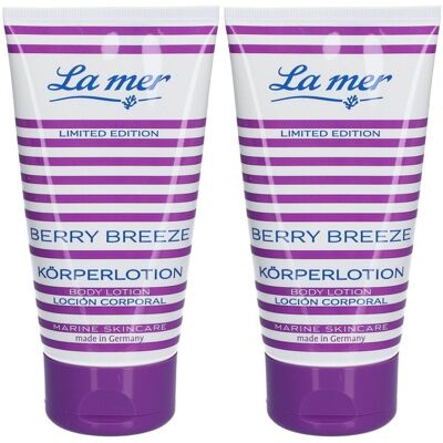 LA MER Berry Breeze Körperlotion m.Parfum 2x 2x150 ml Lotion LA MER Berry Breeze Körperlotion m.Parfum 2x 2x150 ml Lotion