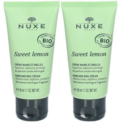 Nuxe Sweet Lemon Handcreme 2x 2x50 ml Creme Nuxe Sweet Lemon Handcreme 2x 2x50 ml Creme
