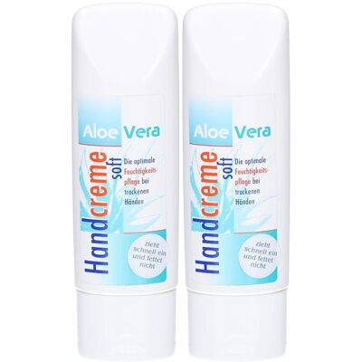 PRO NATURES Aloe Vera Handcreme soft 2x 2x100 ml Creme PRO NATURES Aloe Vera Handcreme soft 2x 2x100 ml Creme