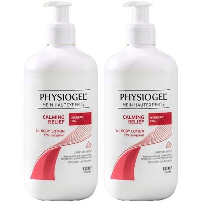 Physiogel Calming Relief A.I.Bodylotion x2 2x400 ml Lotion Physiogel Calming Relief A.I.Bodylotion x2 2x400 ml Lotion