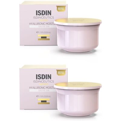 Isdin Isdinceutics Hyal.Moisture empfind.Cr.Refill x2 2x50 g Creme Isdin Isdinceutics Hyal.Moisture empfind.Cr.Refill x2 2x50 g Creme