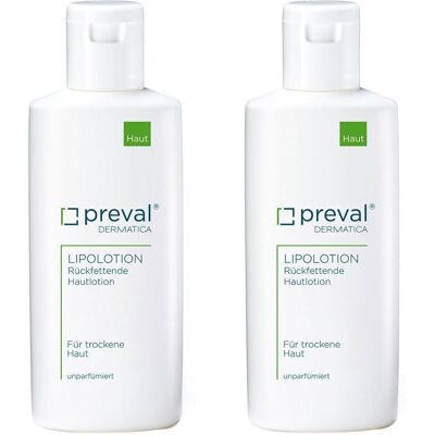 Preval Dermatica Preval Lipolotion x2 2x500 ml Lotion Preval Dermatica Preval Lipolotion x2 2x500 ml Lotion