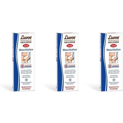 Luvos Naturkosmetik MED Wasch- und Duschlotion x3 3x200 ml Duschgel Luvos Naturkosmetik MED Wasch- und Duschlotion x3 3x200 ml Duschgel
