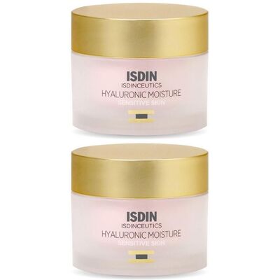 Isdin Isdinceutics Hyal.Moisture empfind.Creme x2 2x50 g Creme Isdin Isdinceutics Hyal.Moisture empfind.Creme x2 2x50 g Creme