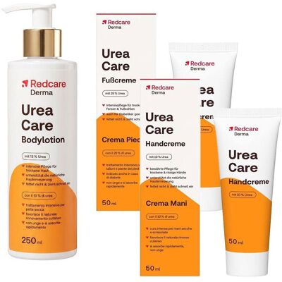 Redcare von Shop Apotheke Redcare Urea Fusscreme + Bodylotion Handcreme 250+50+50 ml Redcare von Shop Apotheke Redcare Urea Fusscreme + Bodylotion Handcreme 250+50+50 ml